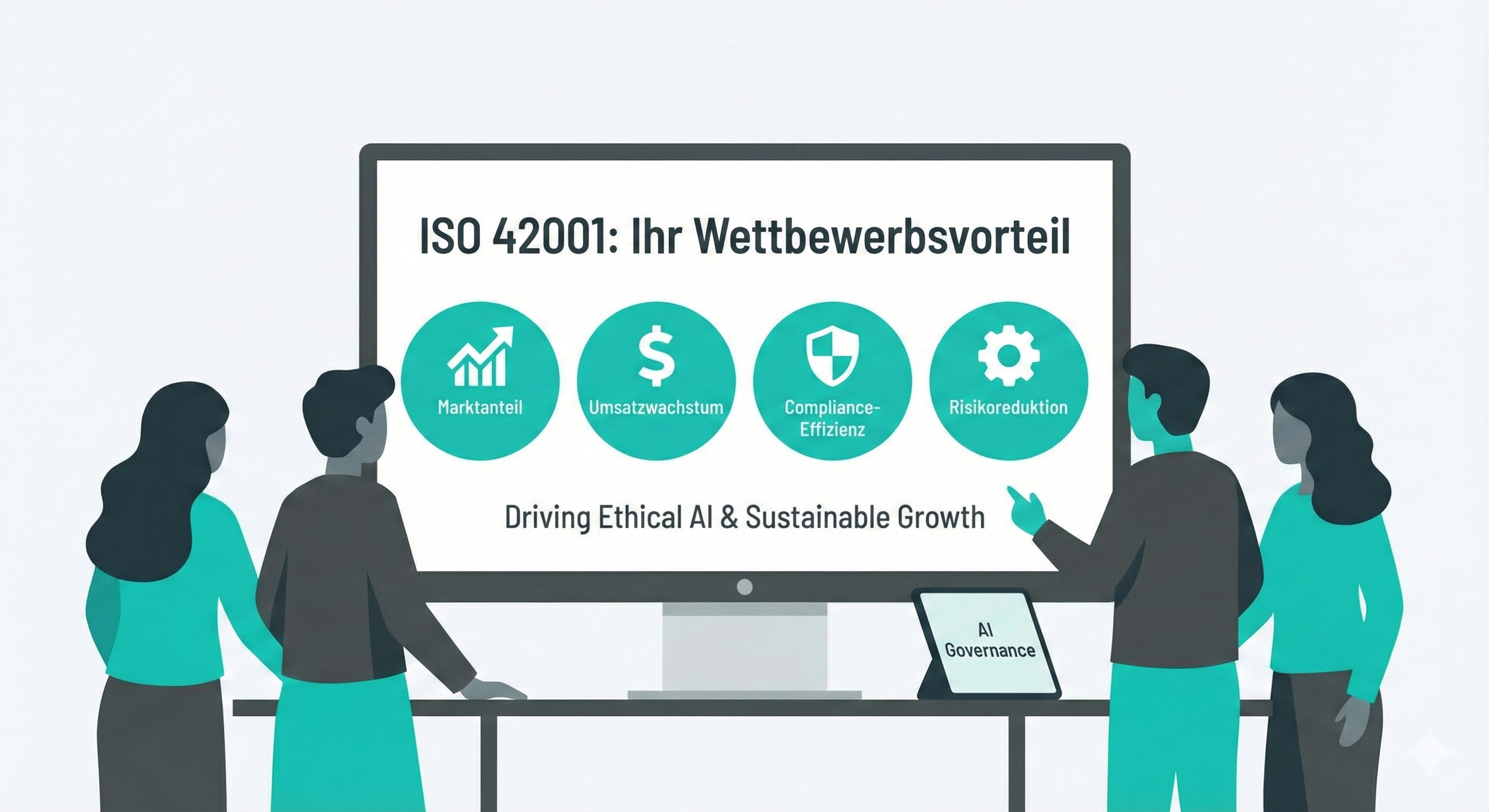 Während Europa auf Guidelines wartet: Warum ISO 42001 jetzt Ihr wichtigster Wettbewerbsvorteil ist